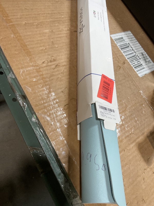 Photo 1 of ** writing on protector **YSAGi Leather Desk Protector, Office Mat, Large Mouse Mat, Non-Slip PU Leather Blotter, Laptop Desk Pad, Waterproof Writing Pad for Office and Home (Baby Blue, 31.5" x 15.8")