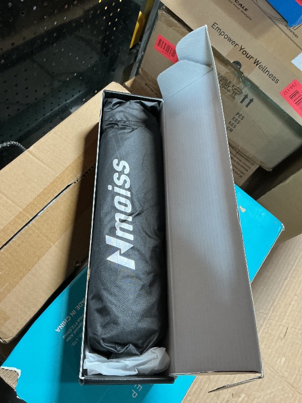 Photo 1 of [Upgraded] Nmoiss Windshield Sun Shade Umbrella - [Vinyl Coating Heat Shield] Protect Car from Sun Rays & Heat Damage Keep Cool and Protect Interior, Spring Structure Edge Medium 56" L x 31" W