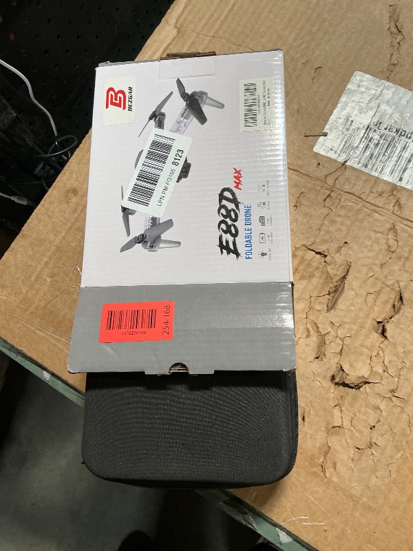 Photo 1 of ***FOR PARTS/ MISSING PIECES*** Drone with Camera 1080P HD, Foldable Mini FPV Drones with LED Lights for Adults Kids and Beginners, Toys Gifts RC Quadcopter with One Key Take Off, 3D Flips for Boys Girls with 2 Batteries, Black