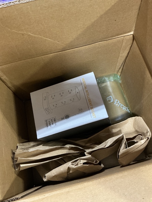 Photo 1 of Power Strip with Wireless Charger, Flat Plug Surge Protector with 10FT Extension Cord, 12 AC Multiple Outlets, 4 USB (2 USB C), 15W Wireless Charging Power Tower for Home Office Dorm, White