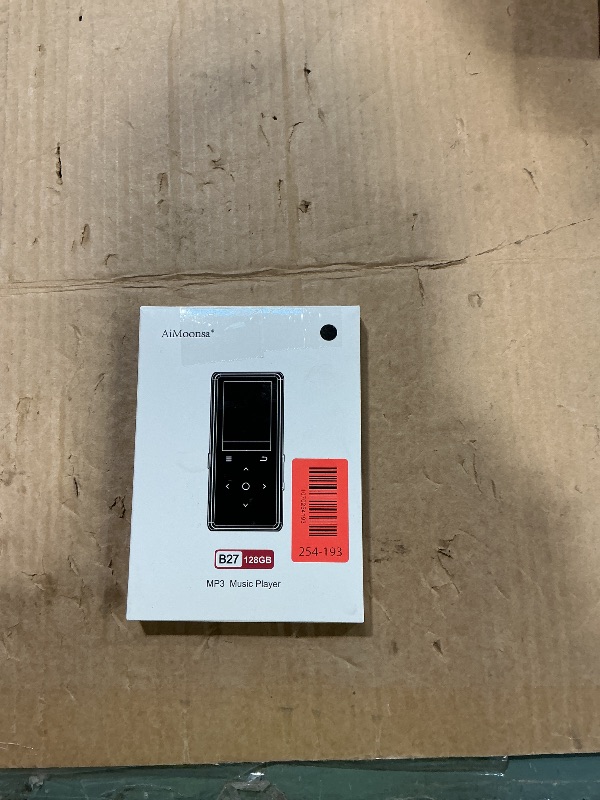 Photo 1 of 128GB MP3 Player with Bluetooth 5.2, AiMoonsa Music Player with Built-in HD Speaker, FM Radio, Voice Recorder, HiFi Sound, E-Book, Earphones Included