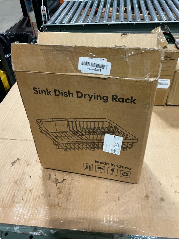 Photo 1 of MAJALiS Dish Drying Rack Over The Sink, Expandable Stainless Steel Dish Drainer for Small Kitchen Counter Space Saving, RV Compact Plate Strainer In Silver Metal with Hanging Adjustable Utensil Holder