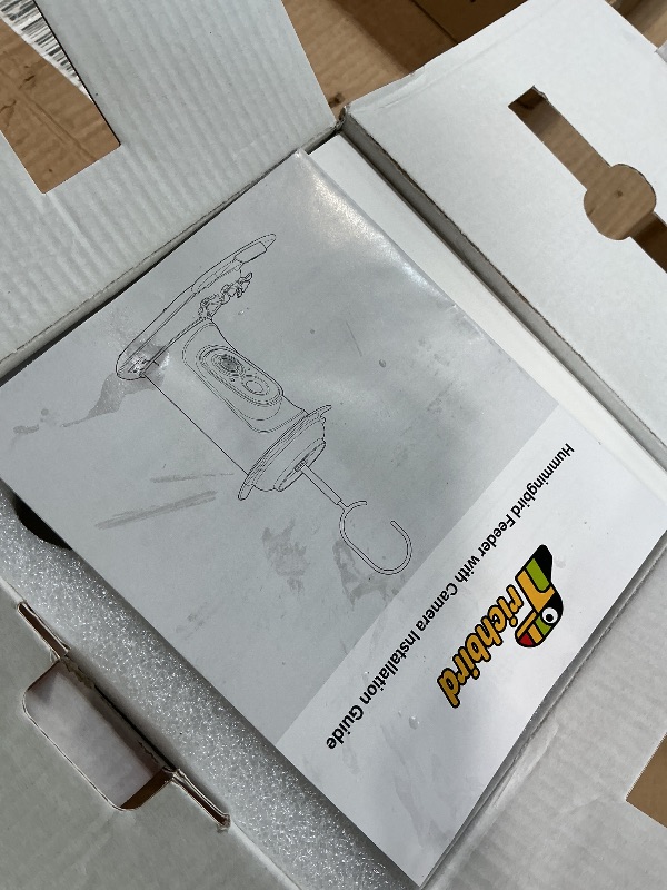 Photo 1 of Smart Hummingbird Feeder with Camera Solar Powered, AI Identify, Instant Notification, Leakproof & Ant Moat Bird Feeder with Camera, Hummingbird Feeders for Outdoors, Gift for Bird Lovers (20 oz)