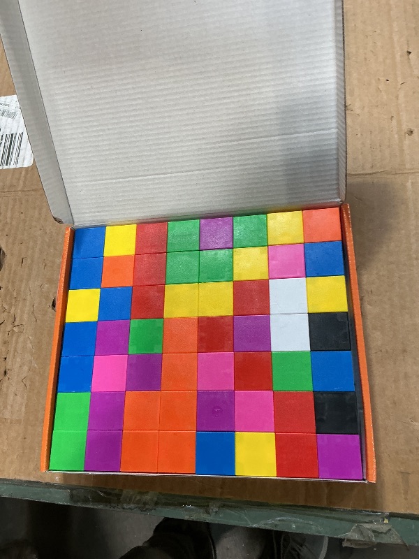 Photo 1 of **HAS WEAK MAGNETIC CONNECTION*** SYSKENI Magnetic Blocks, Gifts for 3 4 5 6 Year Old, Magnet Building Blocks for Toddlers, Girls & Boys, Montessori - Autism - Sensory Magnetic Toys for Kids Ages 3-5 4-8, 1.22inch, 56PCS