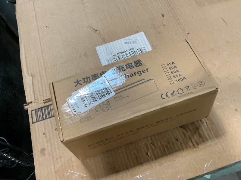 Photo 1 of Capacity.Li 85A 14.6V Car Battery Charger, Intelligent Car Battery Charger, Smart Battery Maintainer, Trickle Charger for 14.6V LiFePO4 Lithium Iron Rechargeable Battery