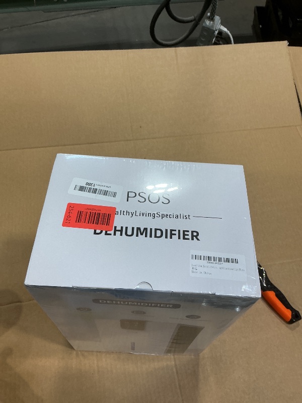 Photo 1 of *** factory sealed *** Dehumidifier, Dehumidifiers for Home, 98 OZ Water Tank, (1000 sq.ft) Quiet Dehumidifier for Basement Bedroom Bathroom with Humidity Display, Auto Shut Off, Relaxing 7 Color Ambient Light(Snow White)