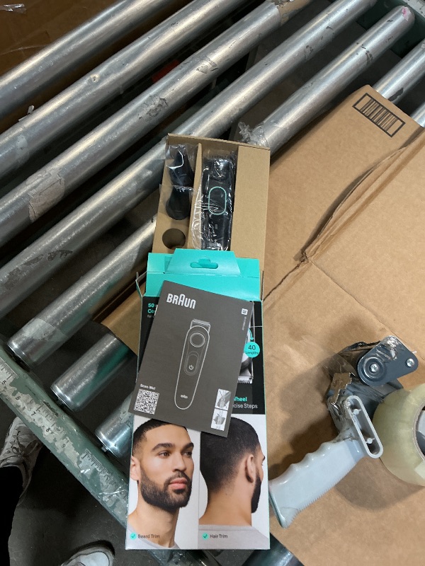 Photo 1 of **NON FUNCTIONAL/PARTS ONLY** Braun All-In-One Style Kit Series 3 3450, 5-in-1 Trimmer for Men with Beard Trimmer, Ear & Nose Trimmer, Hair Clippers & More, Ultra-Sharp Blade, 40 Length Settings and Washable