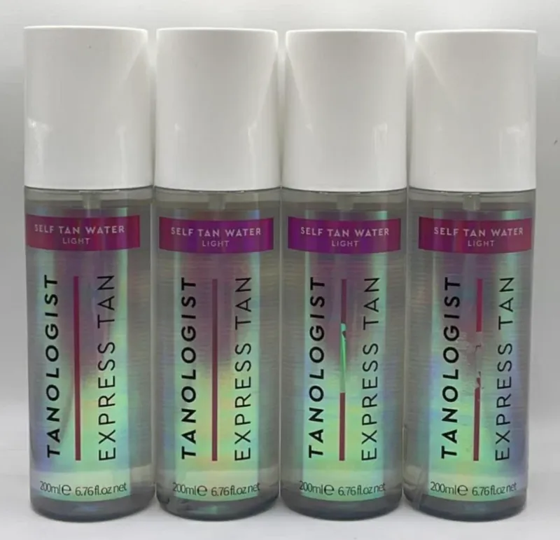 View 1 of ***ONLY 1 BOTTLE/ MISSING LID*** Tanologist Express Self Tan Water ~ 6.76 FLOZ EA ~ LIGHT SHADE ~ SEALED~READ
