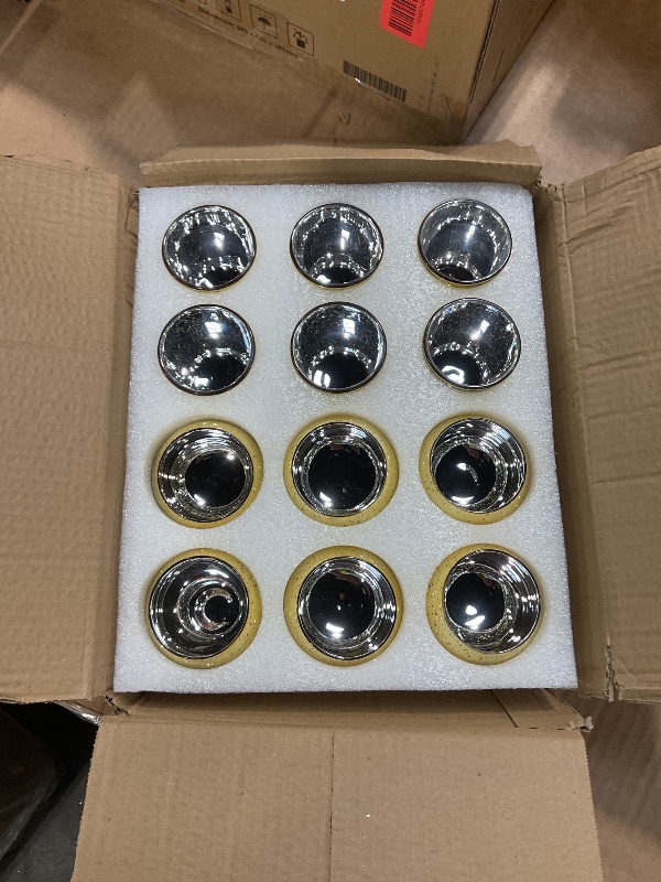 Photo 1 of 12PCS Assorted Gold Votive Candle Holders,Tealight Candle Holders for Table Centerpieces,Home,Bridal Shower,Birthday,Christmas,Thanksgiving Party Table Decor (12, Gold)