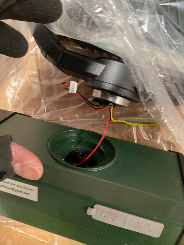 Photo 1 of ***POSSIBLY FOR PARTS UNTESTED/ UNKNOWN DAMAGE*** Allsion Portable Fan, 24000mAh Rechargeable fan with Remote & LED, Camping Fan 4 Speed Strong Airflow, Desk/Camping/Outdoor/Gym Fan for Office Travel Treadmill Camping Gear