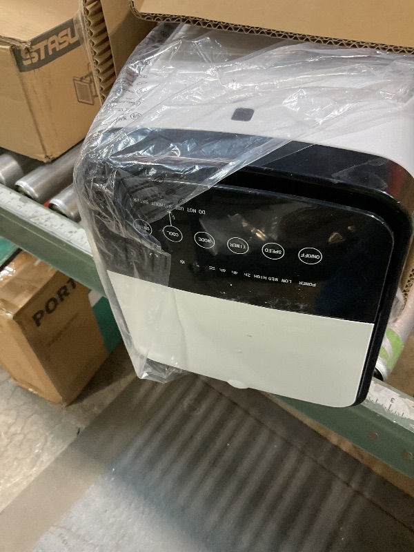 Photo 1 of ***GEL PACKS DON'T HAV GEL/ CONDITIONER DOESN'T BLOW COLD AIR **** Uthfy Portable Windowless Air Conditioner, 3 In 1 Evaporative Air Cooler with 6 Ice Packs, 4 Modes, 120°Oscillation, 12 H Timer, 3 Speeds, Remote, Swamp Room Cooler Cooling Fan for Bedroom
