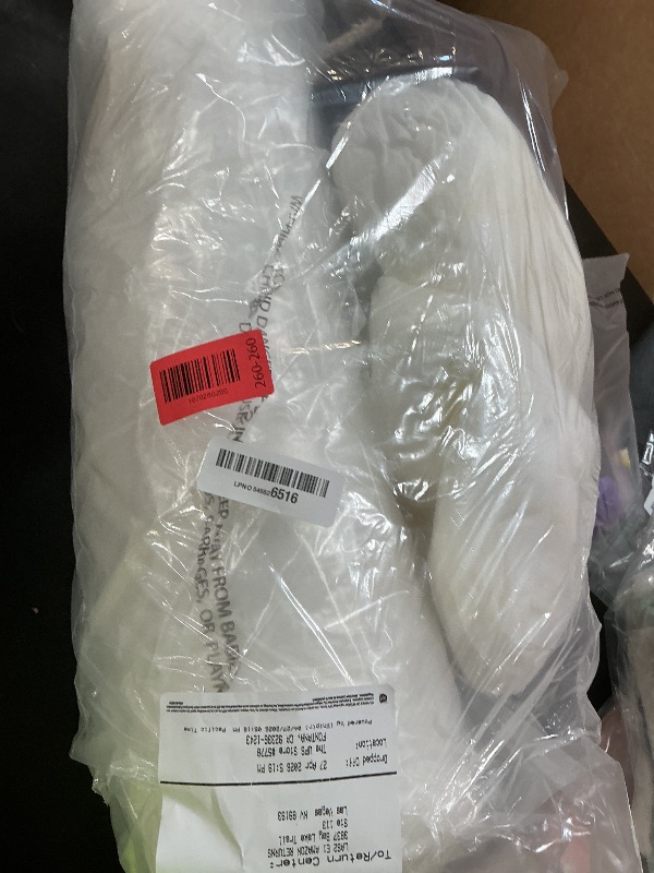 Photo 1 of **MISSING BOTTOM CUSHION*** Furhaven Orthopedic Dog Bed for Medium/Small Dogs w/ Removable Bolsters & Washable Cover, For Dogs Up to 35 lbs - Two-Tone Plush Faux Fur & Suede L Shaped Chaise - Espresso, Medium,30"L x 20"W x 6"Th