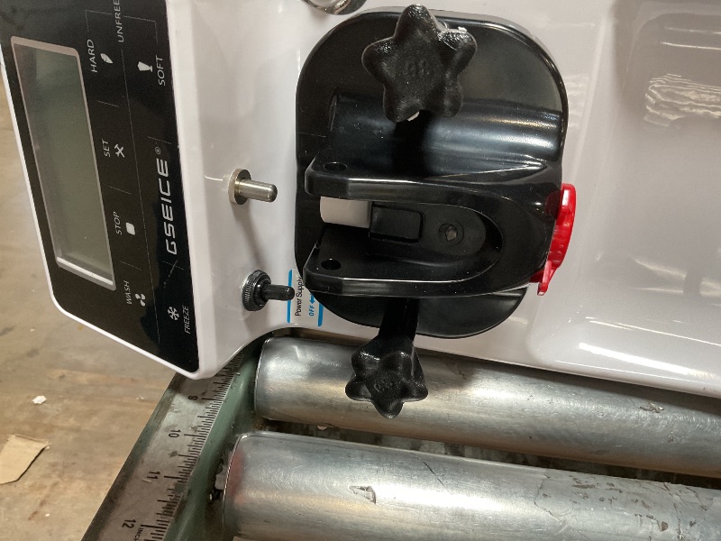 Photo 1 of ***FOR PARTS ONLY/ DOESN'T COOL*** Ice Cream Machine – 3.5 Gals/H Single Flavor Ice Cream Maker 5 Inch Screen Soft Serve Ice Cream Machine with Pre-Cooling Soft Serve Machine with 1.6 Gals Tank for Home, Parties,Cafés,and School
