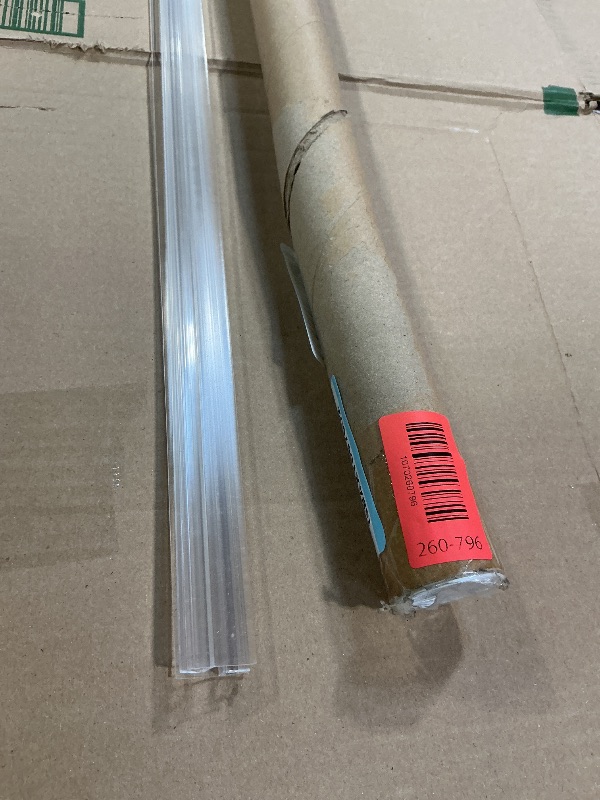 View 2 of 2 Pack Shower Door Side Seal Strip, 1/4" X 78" Frameless Shower Door Seal Suitable for 1/4 Inch (6mm) Glass Door Seal Strip