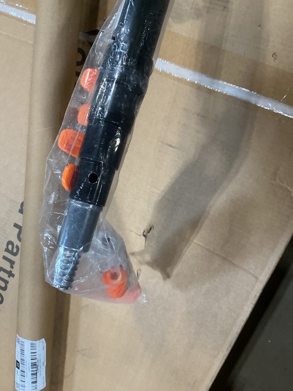 Photo 1 of ** ONE CAP IS DAMAGED**VEVOR Telescopic Extension Pole, Multi-Purpose Extension Pole, Sturdy Aluminum Alloy Paint Extendable Pole with Flip-Lock Design, Telescopic Pole for Painting, Dusting and Cleaning