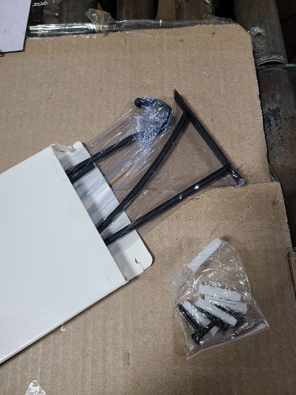 Photo 1 of 11 Inch 2 Pack Heavy Duty Plant Hangers Outdoor, Metal Plant Brackets for Hanging Baskets, Plant Wall Hooks for Bird Feeders, Wind Chimes & Lanterns, Premium Metal Hooks Matte Black, 30lbs Capacity