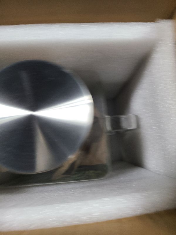 Photo 1 of 1 Gallon Square Glass Pitcher with Lid and Spout, Borosilicate Glass Carafe for Hot/Cold Drink, Water Pitchers with Handle for Fridge, Extra Large Jug for Iced Tea, Coffee, Juice, Beverage