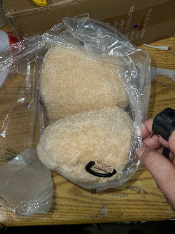 Photo 1 of  Pillow for Recliner Headrest Pillow Bone Shaped Chair Plush with Adjustable Strap Neck Support and Pain Relief Curve Head Cushion for Car Travel Airplane (Coffee)
