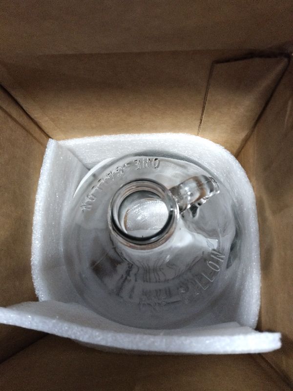 Photo 1 of 1 Gallon glass Jug