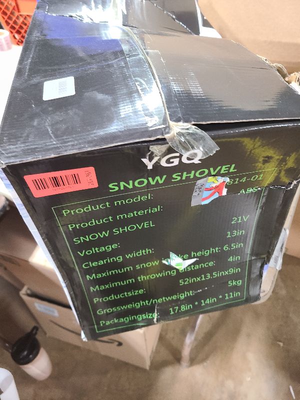 Photo 1 of 13" Cordless Snow Shovel (Apple Green)