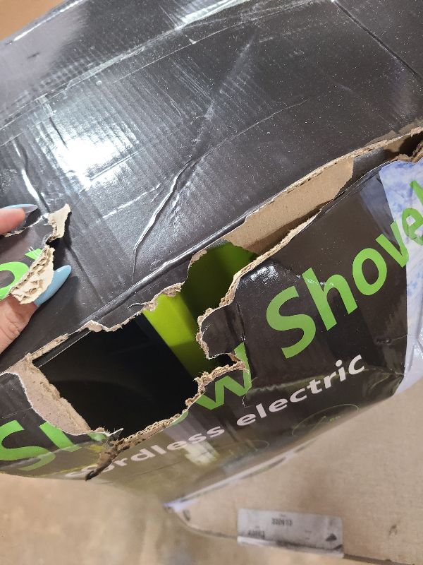 Photo 1 of 13" Cordless Snow Shovel (Apple Green)