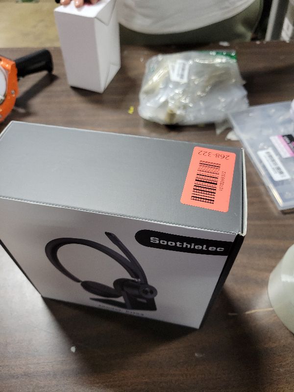 Photo 1 of (Upgraded Version) Wireless Headset, Bluetooth Headset with Noise Cancelling Microphone, Best Headphones with Mic Mute & USB Dongle for PC/Computer/Laptop/Cell Phones/Remote Work/Call Center