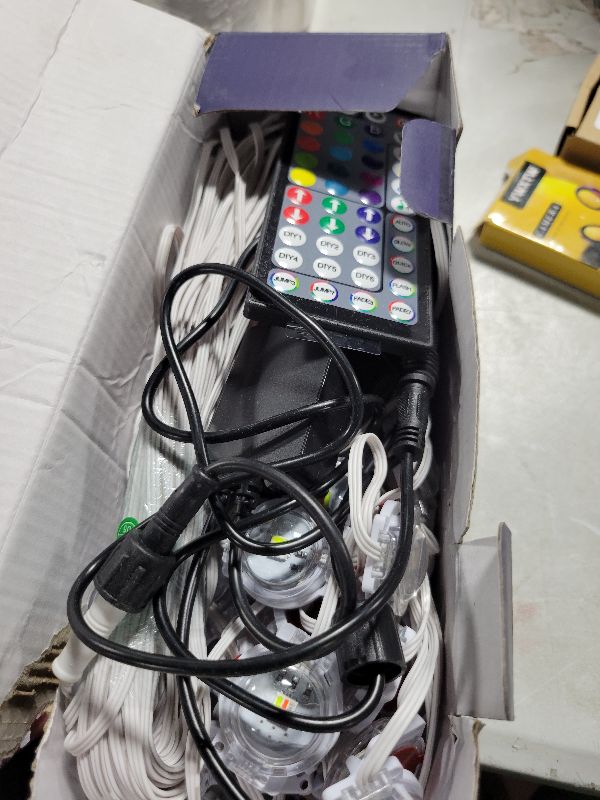 Photo 1 of 150FT Permanent Outdoor RGB Lights - Waterproof Smart LED Eaves Lights with App/Remote Control, Music Sync & DIY Scenes, Perfect for Christmas, Halloween, Parties & Daily Decor, Ideal for House Roof