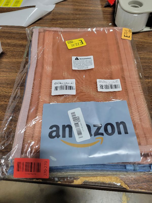 Photo 1 of 10 Packs Toy Storage Bags, Colored Toy Organizing Bag, 2Layers Mesh Zipper Pouch, for Building Blocks, Puzzles, Board Games Storage and Organization (A4)