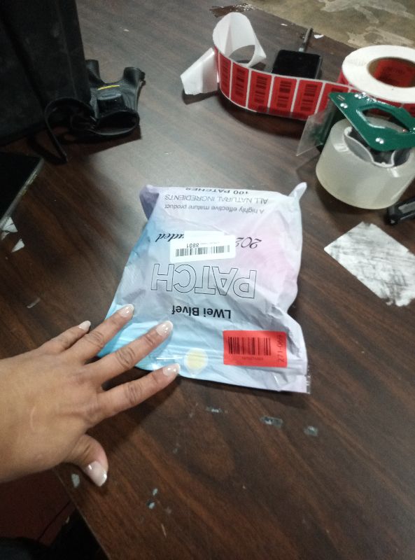 Photo 1 of 100PCS Castor Oil Patches, Disposable Organic Cotton Belly Button Patch, Leak-Proof, Self-Adhesive, Hypoallergenic, Easy to Use?Beige?