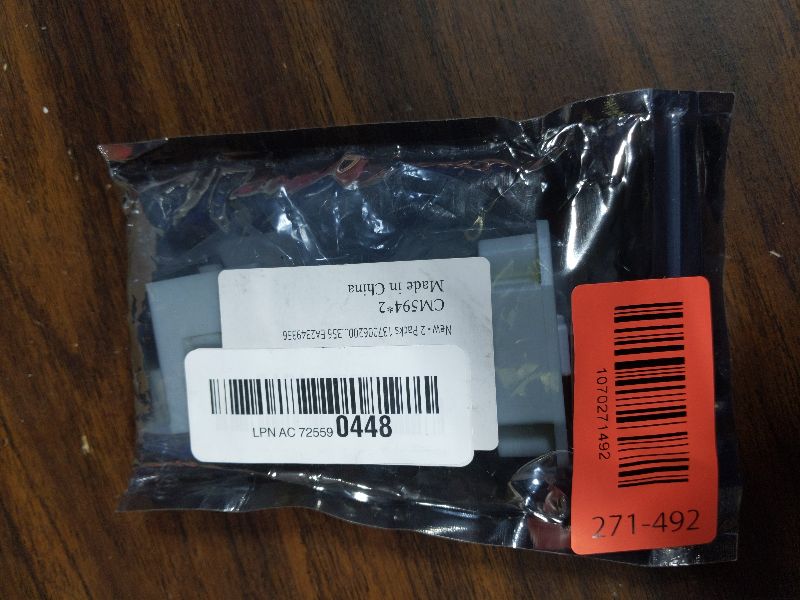 Photo 1 of 2 Packs 137006200 Washer Door Latchs Compatible with Electrolux EPWD157SIW0 EPWD15IW1 Frigidaire EPWD15RR1Clothes Washer Replaces AP4368805 1483112 7137006200 AH2349356 EA2349356 PS2349356