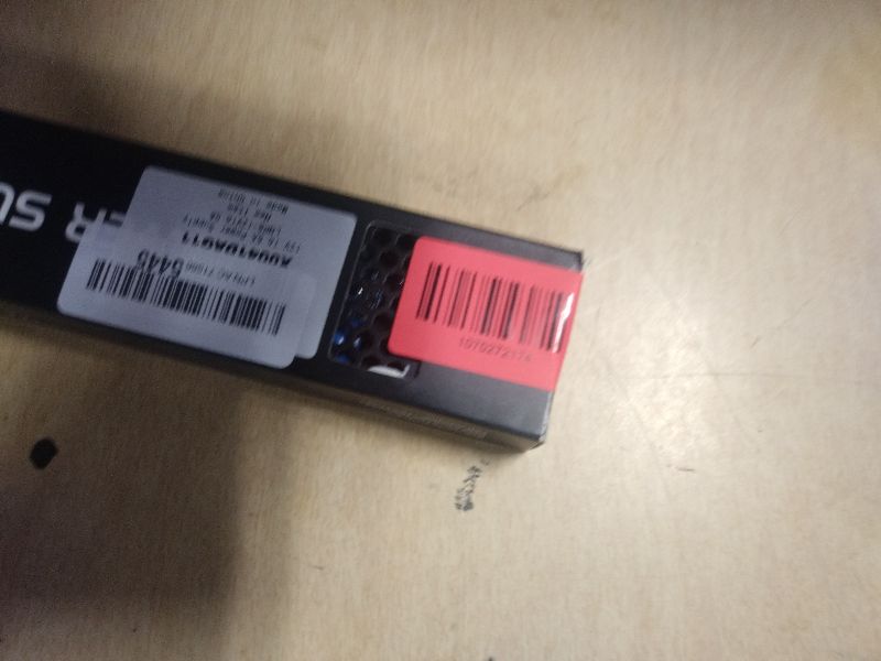 Photo 1 of 12V 16.5A 200W Universal Regulated Switching Power Supply, 100-250V AC to 12V DC Converter, LED Driver, Industrial Transformer, Adapter for Strip Light, Lamp, Radio