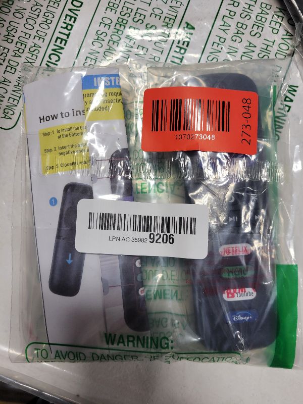 Photo 1 of (Pack of 2) Replacement for Roku TV Remote Control, Compatible with TCL Roku/Hisense Roku/Onn Roku/Roku Built-in Smart TVs. (Not Compatible with Roku Sticks or Box). 1 Year Warranty.