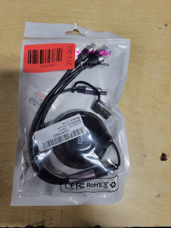 Photo 1 of 100W Multi USB Charging Cable, 6-in-1 Retractable USB C/Lightning/Micro Multi Charger Cords for iPhones, iPads, MacBook, Tablets, Galaxy, Note & More - 4Ft/1.2M 5A Fast Charging, Portable, Black