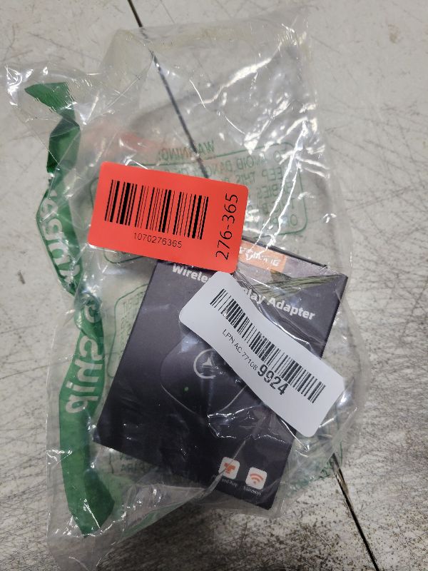 Photo 1 of ?2026 Upgarded?Wireless CarPlay Adapter for iPhone, Mini USB Design for Cars with Wired CarPlay, Fast Connection,5.8GHz WiFi,No Delay, Compatible with iOS 10+ & iPhone 6+, USB/Type C,Plug and Play