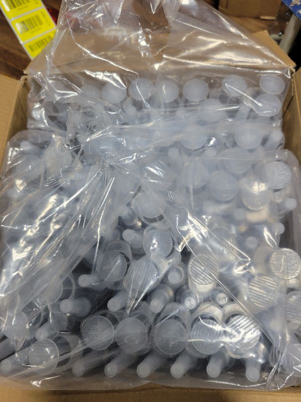 Photo 1 of 100 Packs 20ml Plastic Syringe, with Cover Cap, Large Syringes for Liquid Jello Shots, Measuring, Watering, Refilling, Feeding