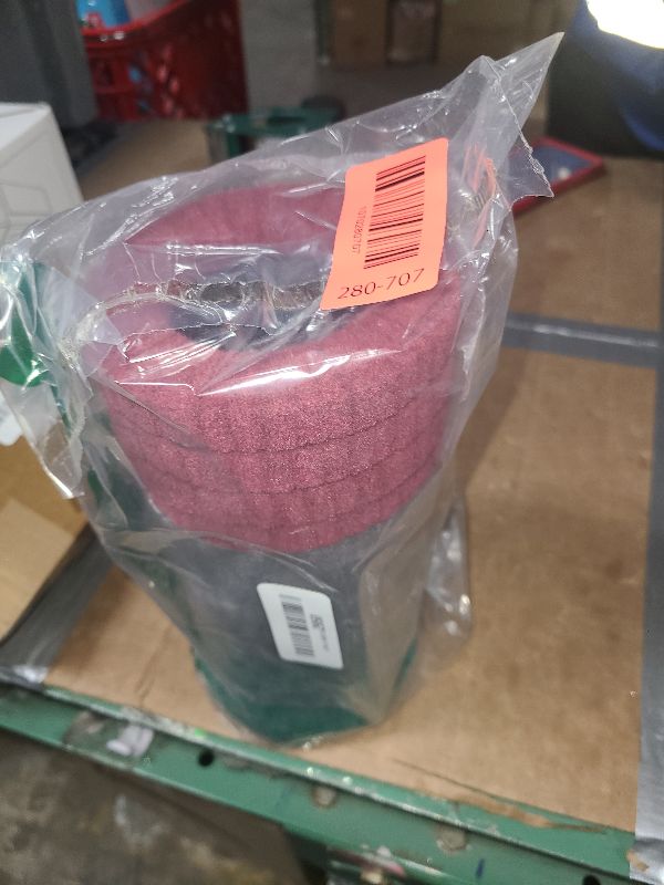 Photo 1 of 15Pcs 4.5" x 7/8" Nylon Fiber Flap Disc Polishing Grinding Wheel,Scouring pad Buffing Wheel for Angle Grinder