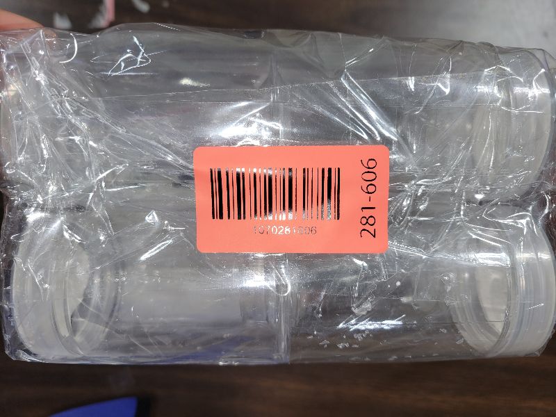 Photo 1 of 14 Set Christmas DIY Clear Snow Globes Kit Includes Plastic Jars Containers Resin Artificial Mini Christmas Trees Santa Snowman with Fake Artificial Snow for Xmas Winter Craft Party Supplies