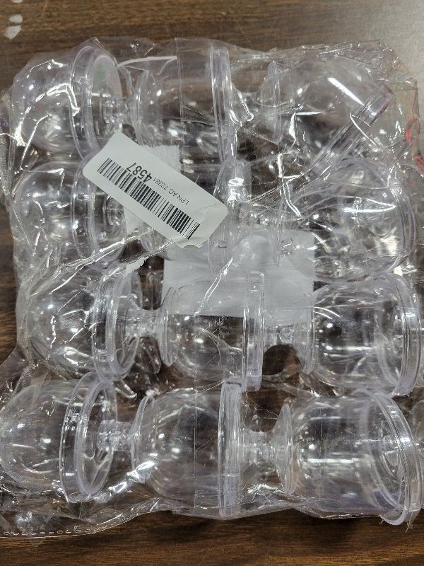 Photo 1 of 12 Pack Plastic Mini Cake Stand with Dome, Cake Stand Candy Box Bulk for Candies, Clear Small Cake Display Stand for Chocolate, Dessert, Wedding, Birthday, Baby Shower, Tea Party Supplies