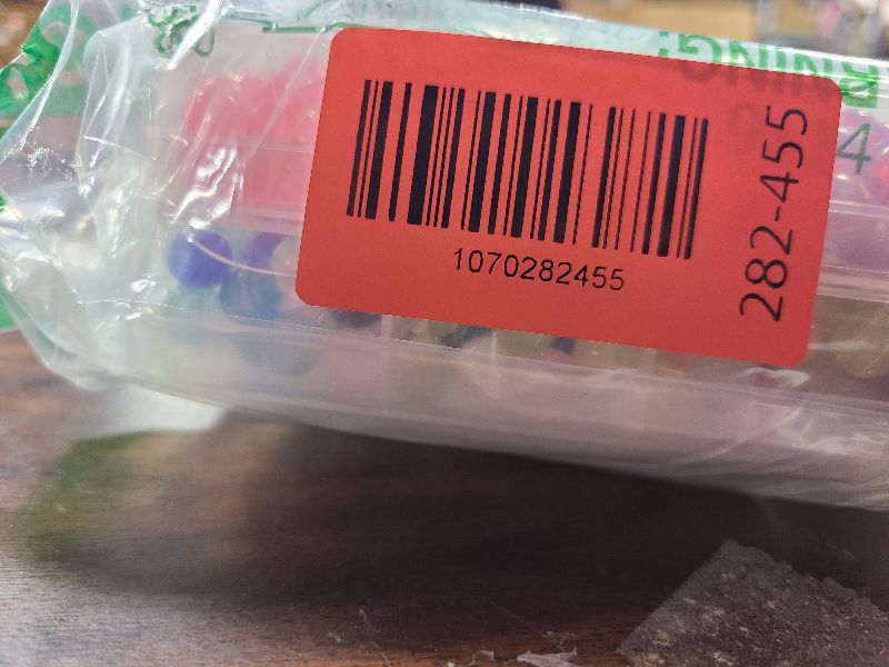 Photo 1 of 1200PCS 8mm Glass Beads for Jewelry Making, 24 Colors Crystal Beads Bracelets Making Kit, 2 Box Round Beads Suitable for Beginners