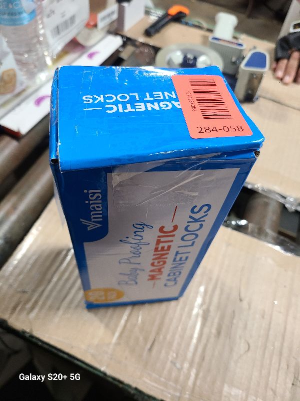 Photo 1 of 20 Pack Magnetic Cabinet Locks Baby Proofing - Vmaisi Children Proof Cupboard Drawers Latches - Adhesive Easy Installation