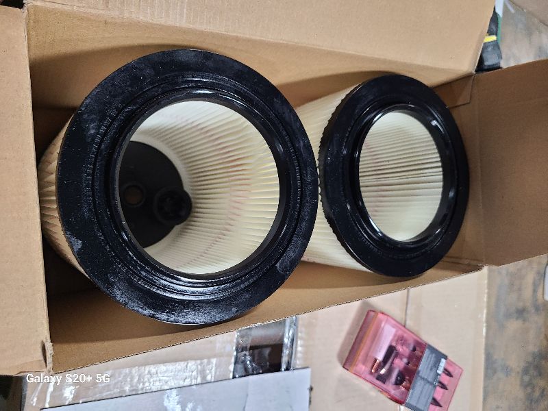 Photo 1 of 2 Pack Cartridge Filter for Craftsman 17816 9-17816 Wet/Dry Air Filter Replacement Part fit 5/6/8/12/16/32 Gallon & Larger Vacuum Cleaner