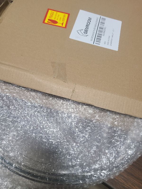 Photo 1 of 12" Whirlpool Microwave Glass Plate Replacement W11367904 W11291538 W10337247 W11443145, Compatible with Whirlpool Microwave Glass Turntable Plate WMH31017 WML55011 Whirlpool 12 Inch Microwave Plate