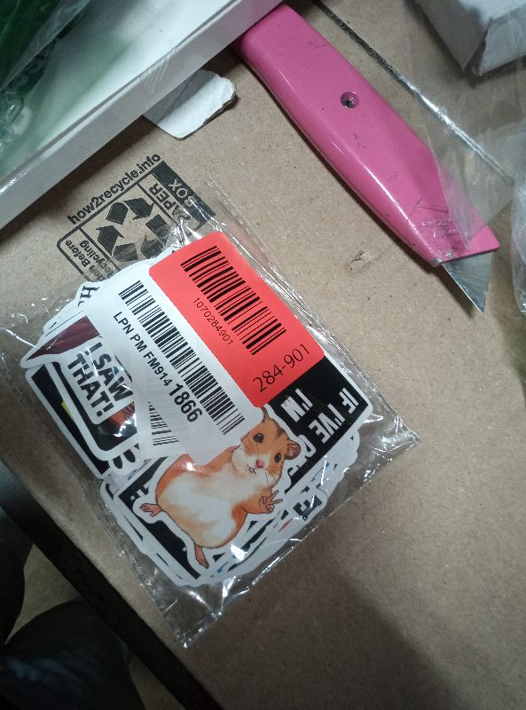 Photo 1 of 100PCS Funny Meme Stickers for Adults Teens, Cool Popular Meme Stickers for Water Bottle Phone Hard Hats Laptop