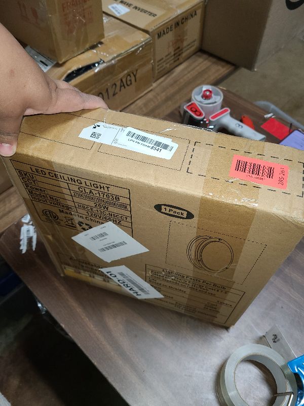 Photo 1 of 13 inch Flush Mount LED Ceiling Light Fixture, 2700K/3000K/3500K/4000K/5000K Adjustable Ceiling Lights, Brushed Nickel Saturn Dimmable Lighting for Hallway Bathroom Kitchen or Stairwell, ETL Listed