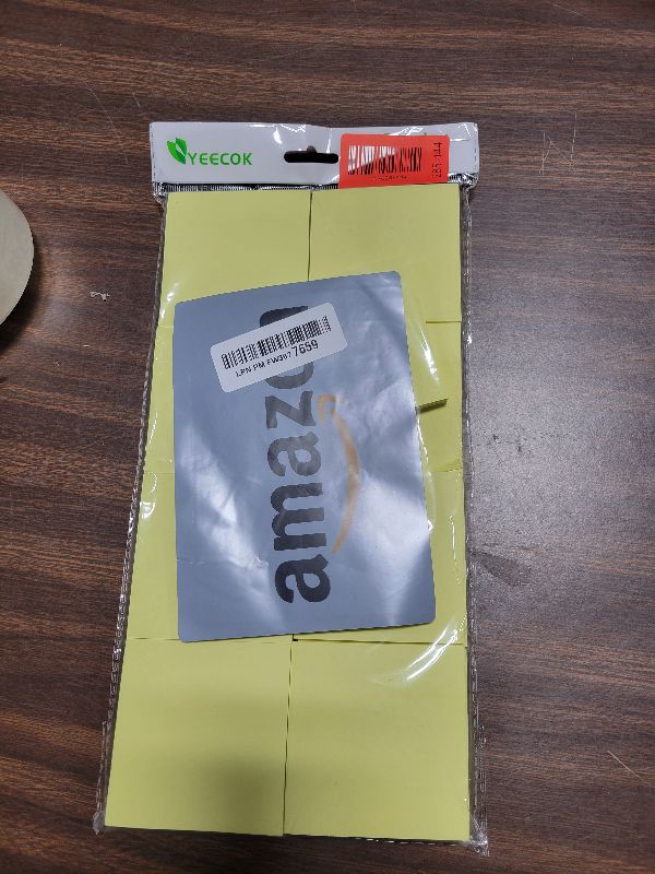 Photo 1 of (24 Pack) Sticky Notes 3x3 in Yellow, Clean Removal, Recyclable, Self-Stick Pads, Easy to Post for Home, Office, Notebook