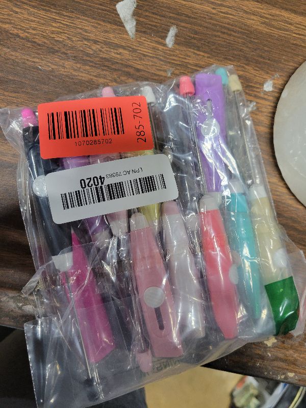 Photo 1 of 12 Pack Beadable Letter Opener Blanks - Metal Envelope Slitter Mail Openers with Beaded Design 12 Assorted Colors