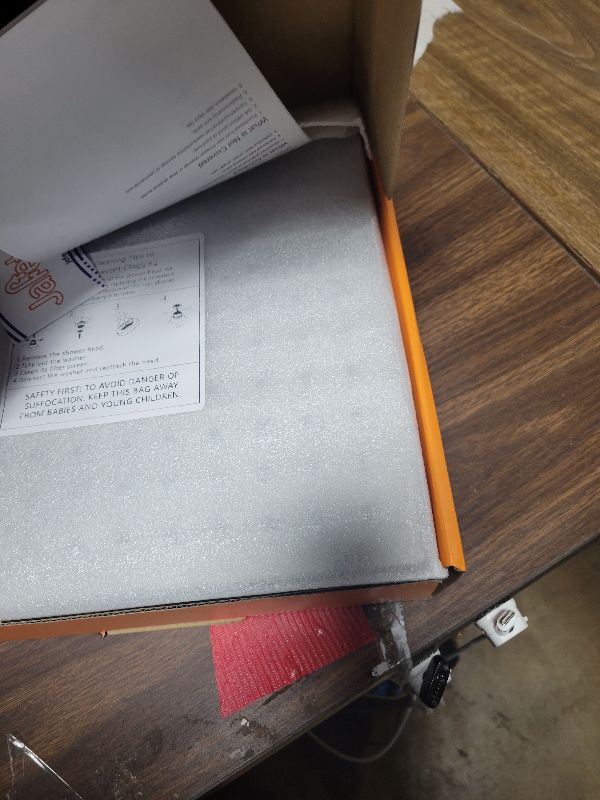 Photo 1 of 10 inch Rain Shower Head with Handheld Spray Stainless Steel, High Pressure Square Rainfall Showerhead Combo with 6 Handheld Sprayer, Detachable Shower Heads Waterfall Shower for Bathtub