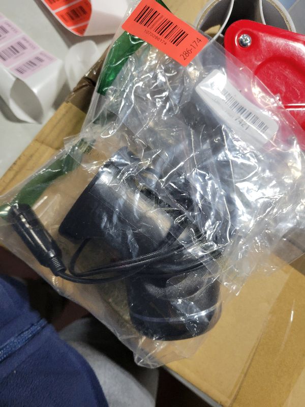 Photo 1 of 12V 150W Portable Car Heater with Quick-Start Heating, 360-Degree Rotary Defroster and Fast Demisting Cooling Air Purify,Small and portable