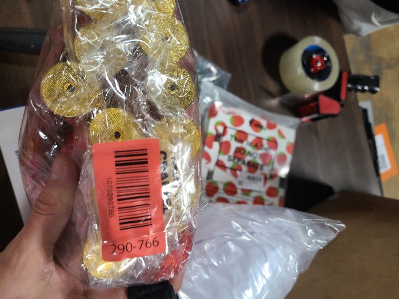 Photo 1 of 2 Pcs Chinese New Year Hanging Decorations Include Pisces New Year Electronic Firecrackers Decorations for Chinese New Year Spring Festival Lunar New Year