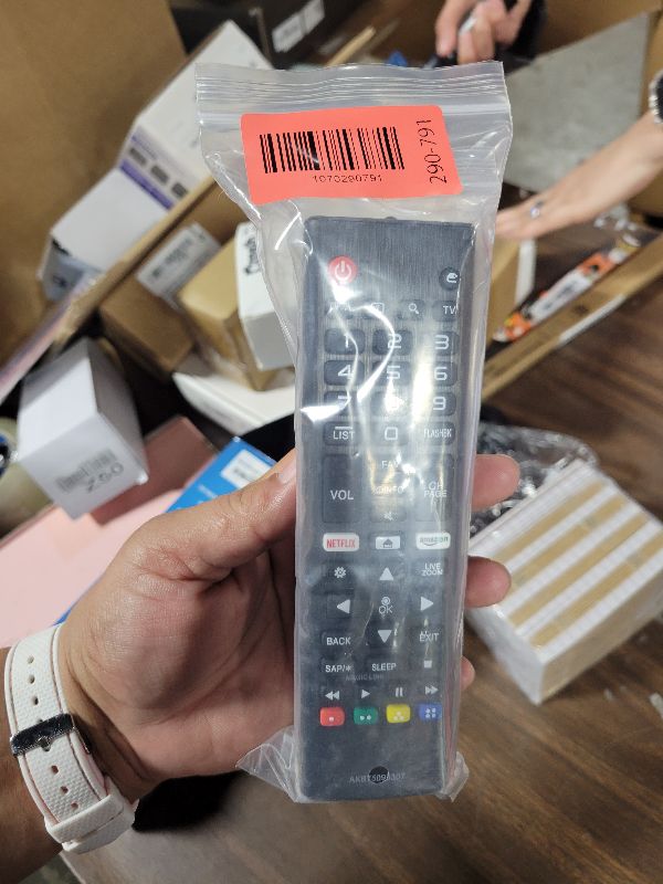 Photo 1 of (Pack of 2) Universal Remote for LG Smart TV, Compatible with All LG TV Remote Control LCD LED OLED UHD HDTV 3D 4K Smart TV Models, Replacement Remote with Netflix Amazon Shortcuts Key